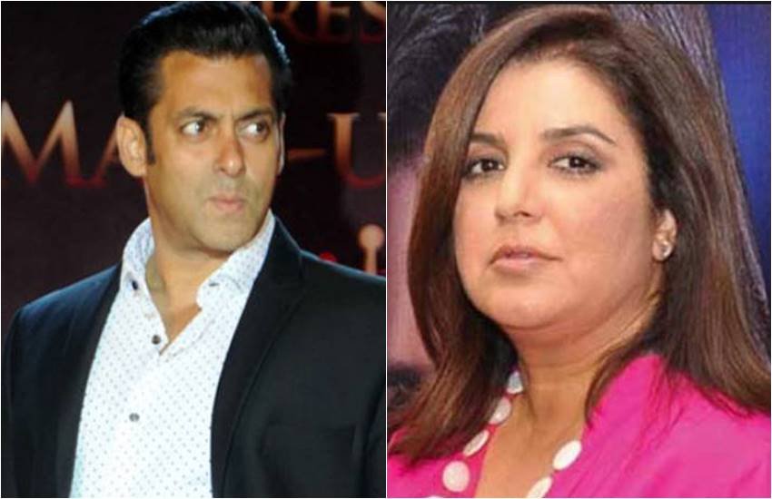 सलमान खान और दूसरी तरफ फराह खान