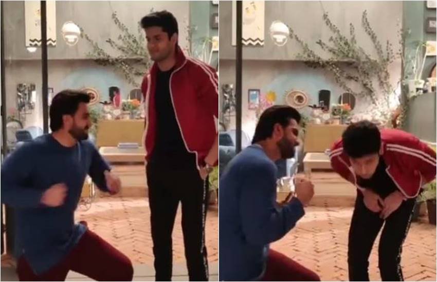 रणवीर सिंह और अभिमन्यु (फोटोसोर्स: अभिमन्यु वीडियो)