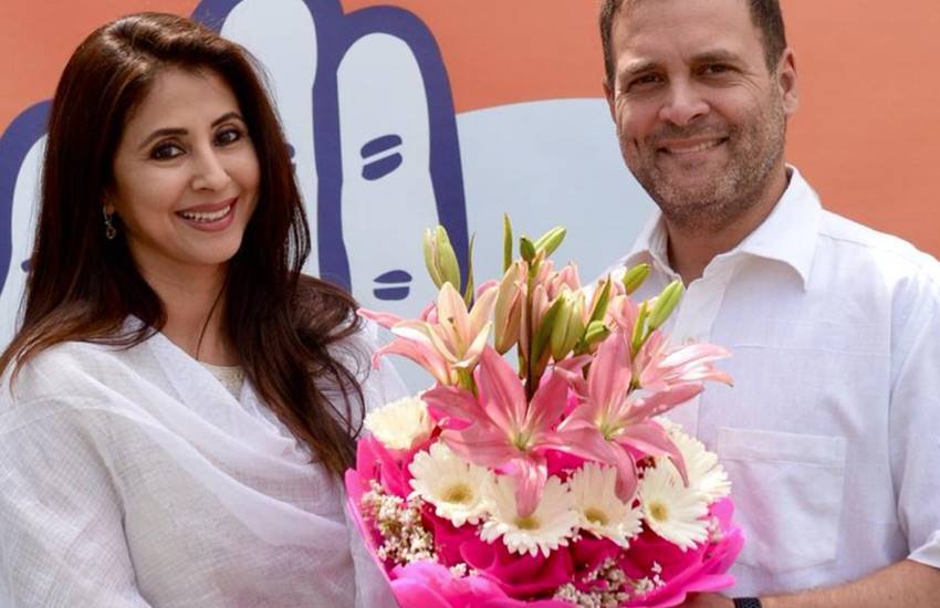 Urmila Matondkar joins Congress, Bollywood actress Urmila Matondkar joins Congress, rahul gandhi with urmila matondakar, entertainment news, bollywood news, television news