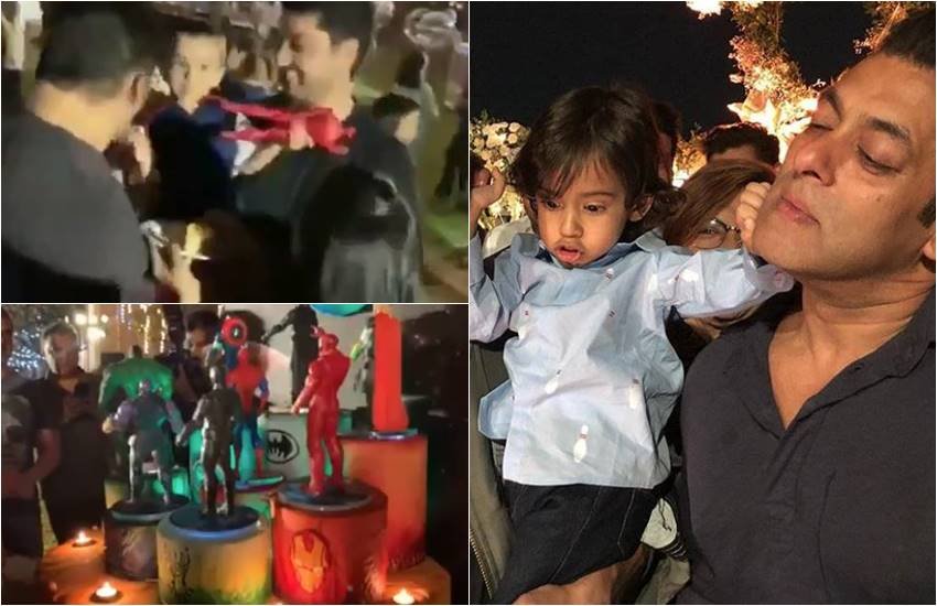‘Avengers’ थीम पर मनाया गया आहिल का 3rd बर्थडे, देखें सलमान खान के भांजे के जन्मदिन का जश्न