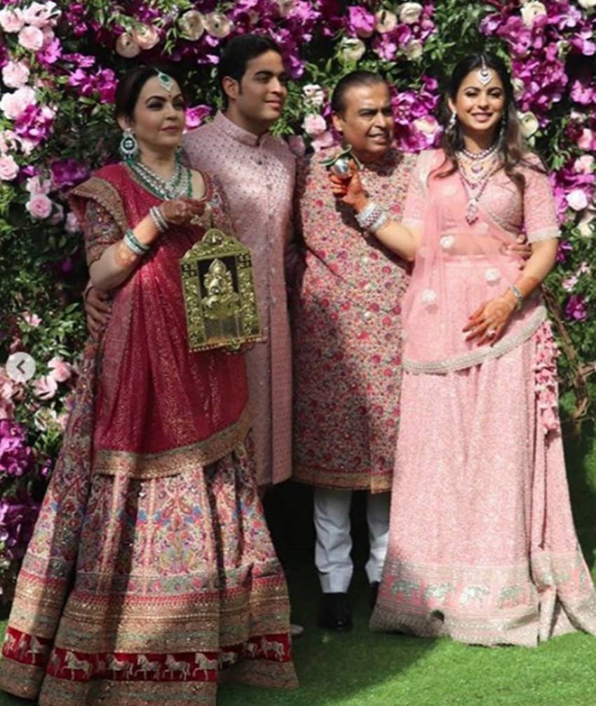 आकाश अंबानी और श्लोका मेहता की शादी इसी गार्डन में हो रही है।