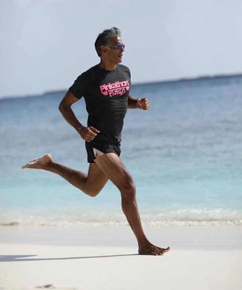 photos of Milind Usha Soman, Ankita Konwar in maldives, special moments of milind and ankita, ankita and milind soman in blue sea, seebeautiful pictures of milind soman and ankita, milind wife ankita konwar, entertainment news
