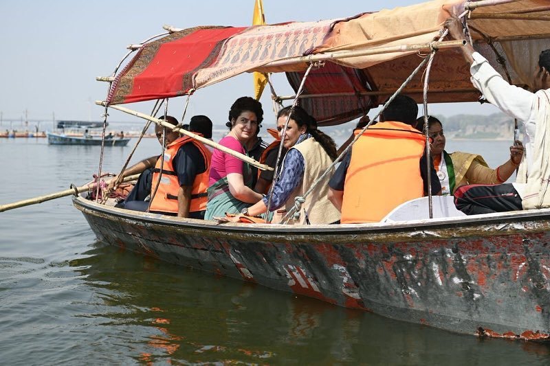 elections 2019, priyanka gandhi, priyanka gandhi, priyanka gandhi up, boat pe charcha, boat pe charcha priyanka gandhi, priyanka gandhi up campaign, bjp cec, bjp cec meet, narendra modi, rahul gandhi, priyanka gandhi in prayagraj, lok sabha election,congress, bjp, elections 2019 india, elections 2019 date, elections 2019 schedule, elections 2019 dates, lok sabha elections 2019, lok sabha election, lok sabha elections 2019 india, election news, election news today