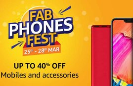 Amazon Feb Phones Fest, Xolo ERA 4X, Redmi Y2, Mi A2, Realme U1, Redmi 6A, Vivo V15 Pro , Oppo F11 Pro, Redmi 6 Pro, Honor 8C, VIVO Y83, Honor 10 View, Samsung Galaxy s9, Oppo F11 Pro, Iphone X