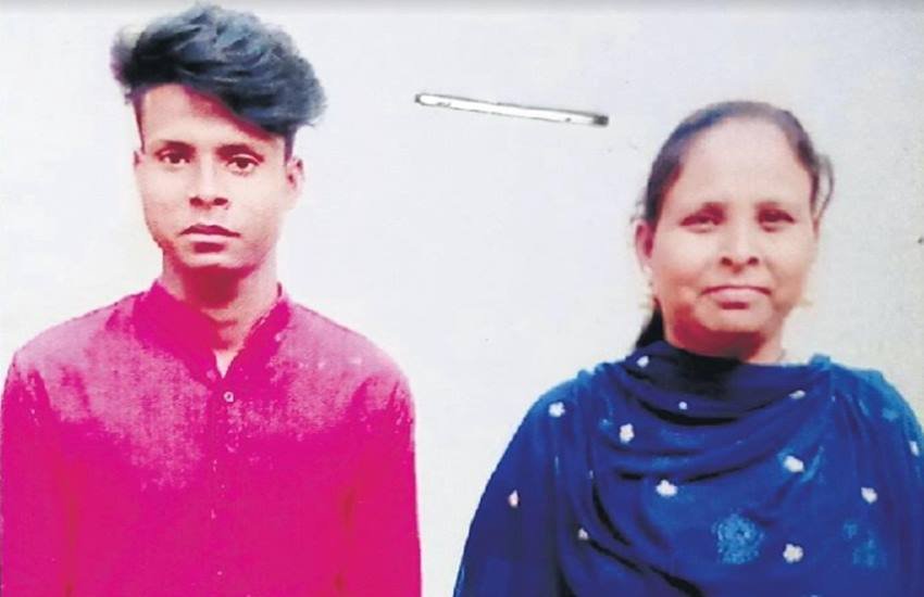 आरोपी मां-बेटे की फोटो, फोटो सोर्स- स्थानीय