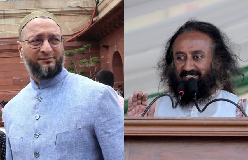 Ram Janmabhoomi-Babri Masjid Land Dispute Case, Asaduddin Owaisi, AIMIM, Spiritual Guru, Sri Sri Ravi Shankar, Panel, Supreme Court, Mediate, Ravi Shankar, Statement, Ram Mandir, India, Syria, Muslims, Claim, India News, Hindi News