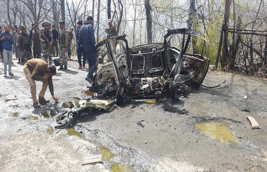 BLAST, JAMMU-KASHMIR