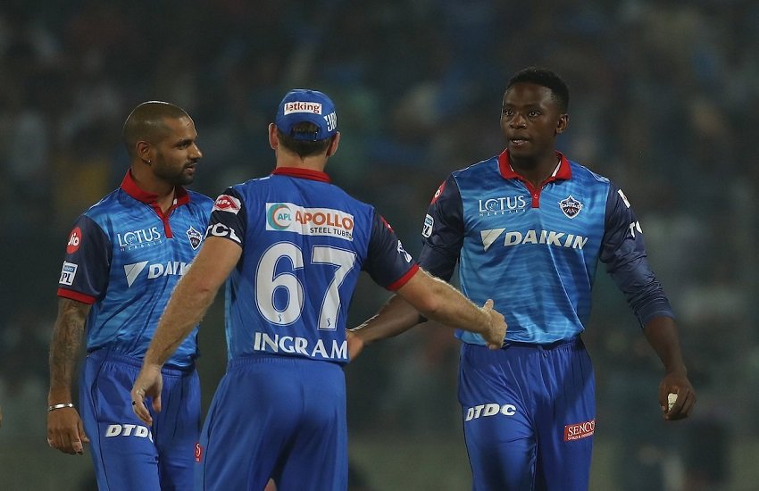 रबाडा की धारदार गेंदबाजी ने दिलाई दिल्ली को जीत (फोटो सोर्स- ipl twitter)
