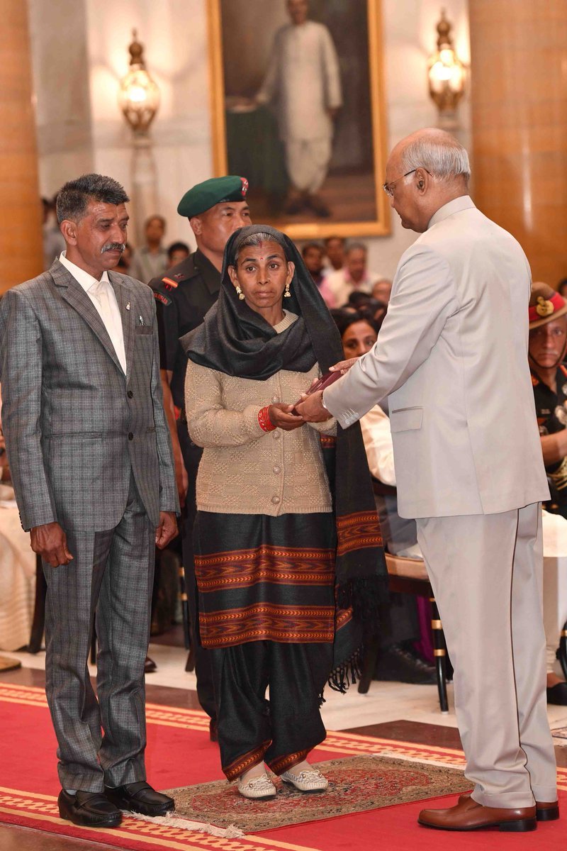 Kirti Chakra','Shaurya Chakra','Gallantry Award','Distinguished Service Decorations','Ram Nath Kovind