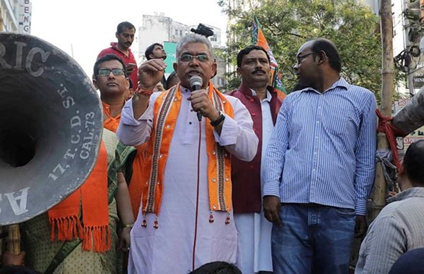 पश्चिम बंगाल भाजपा प्रमुख ने कहा है कि पार्टी में आने वाले नेताओं का स्वागत है। फोटोः इंडियन एक्सप्रेस