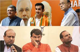gautam gambhir, gautam gambhir bjp, gautam gambhir lok sabha, manoj tiwary, delhi lok sabha