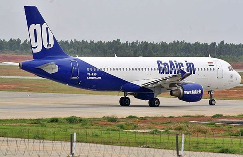 GoAir एयलाइंस का विमान, फोटो सोर्स- इंडियन एक्सप्रेस