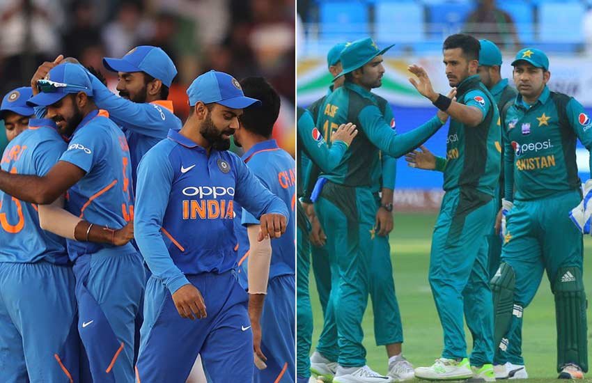 भारत बनाम पाकिस्तान।