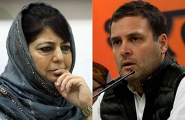 lok sabha, lok sabha election, lok sabha election 2019, lok sabha election 2019 schedule, lok sabha election date, lok sabha election 2019 date, लोकसभा चुनाव, लोकसभा चुनाव 2019, chunav, lok sabha chunav, lok sabha chunav 2019 dates, lok sabha news, election 2019, election 2019 news, PDP, Mehbooba Mufti, Congress, Rahul Gandhi, Minimum Basic Income Guarantee Scheme, PM, Narendra Modi, BJP, India News, National News, Hindi News