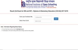 NIOS ने जारी किये 3rd D.El.Ed परीक्षा के परिणाम, ऐसे करें डाउनलोड