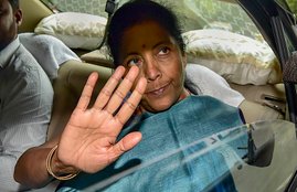 Nirmala Sitharaman, Defence Minister, New Delhi, Special Aircraft, Commercial Flight, Model Code of Conduct, Government Car, BJP, NDA