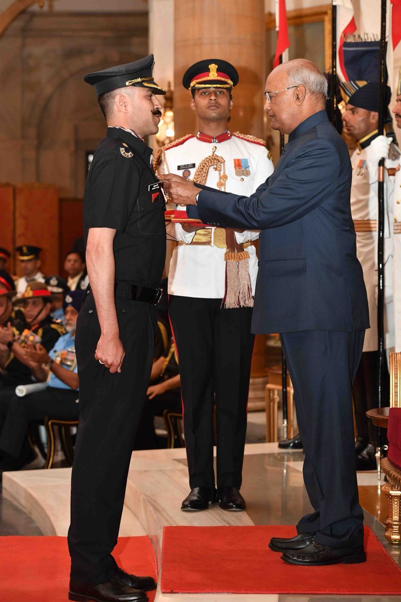 president ramnath kovid presents gallantry awards, Kirti Chakra, Gallantry awards, india News, india News in Hindi, Latest india News, india Headlines, भारत समाचार, indian army, indian navy, CRPF