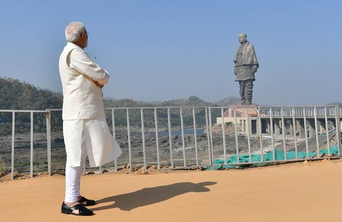 स्टैच्यू ऑफ यूनिटी के कर्मचारियों को चार महीने से नहीं मिला वेतन, हड़ताल पर गए