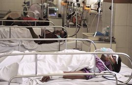 The injured at Kailash Hospital