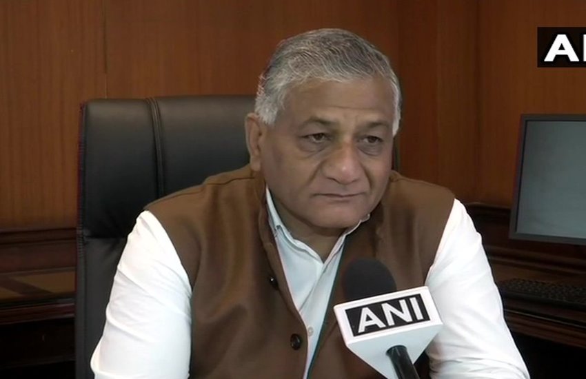 vk singh, bjp, air strike