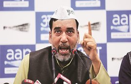 aap leader gopal rai, 2019 lok sabha election