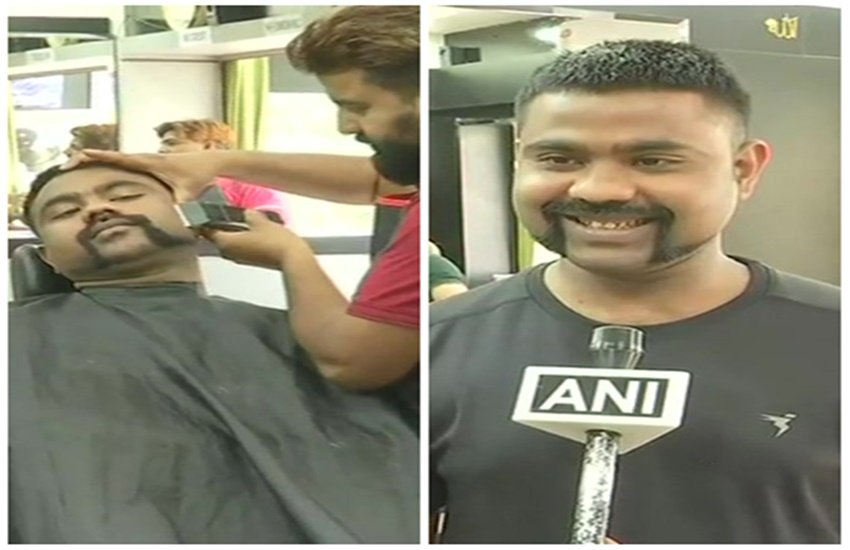 abhinandan style moustache