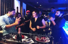 Cricketer, Yuvraj Singh, Hazel Keech, birthday, birthday party, Instagam, Harbhajan Singh, Geeta Basra, Ashish Nehra, Aashish Chaudhary, Gaurav Kapur