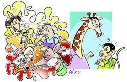 नन्ही दुनिया: मिंकी की होली