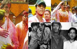 holi photos, bollywood holi pics, holi 2018 images, bollywood holi photos, bollywood holi pics, holi, holi bollywood, amitabh bachchan holi, raj kapoor holi,