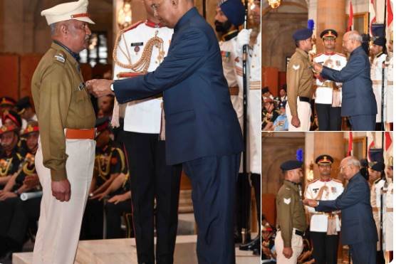 president ramnath kovid presents gallantry awards, Kirti Chakra, Gallantry awards, india News, india News in Hindi, Latest india News, india Headlines, भारत समाचार, indian army, indian navy, CRPF