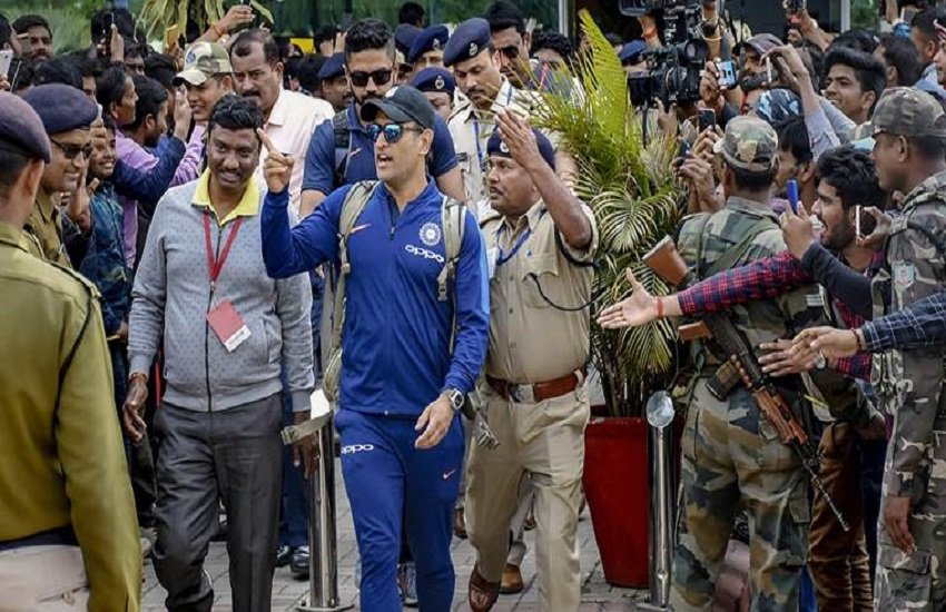 तीसरे वनडे मैच के लिए रांची पहुंची भारतीय टीम (picture credit - indian express file)