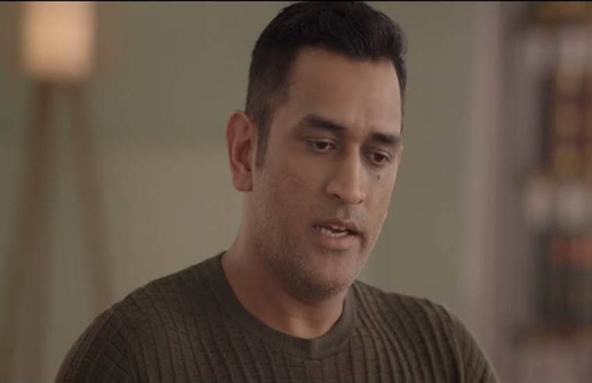 महेंद्र सिंह धोनी। (Hotstar screenshot)