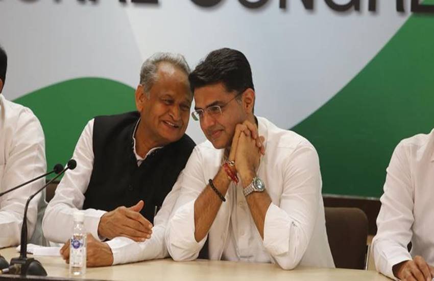 अशोक गहलोत और सचिन पायलट