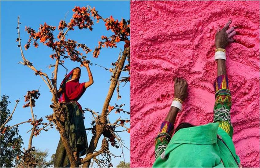 फागुन का समापन धूमधाम से होता है होली के रंगों से।