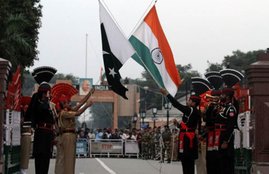 india pak border