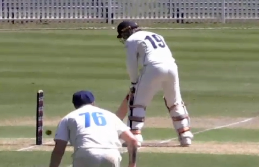 Australian batsman, Video, James Pattinson, weirdest dismissals, Victoria, New South Wales, Sheffield Shield, Australia