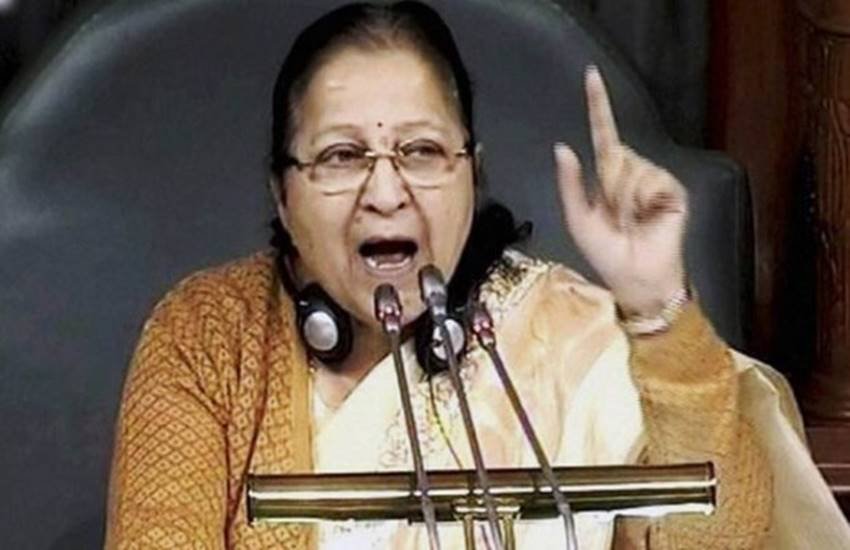 lok sabha speaker sumitra mahajan
