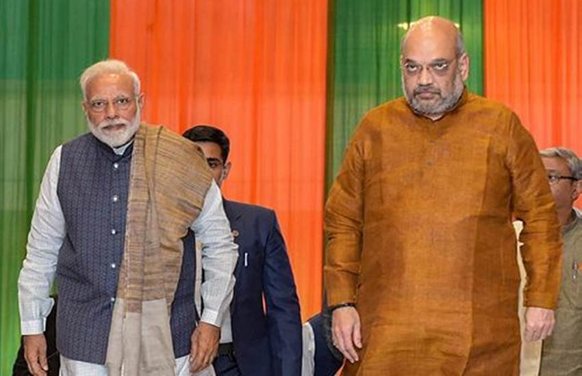 प्रधानमंत्री नरेंद्र मोदी और भाजपा अध्यक्ष अमित शाह। (Photo: PTI)