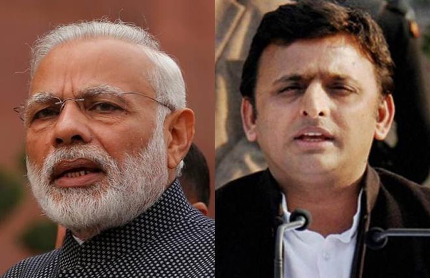 पीएम नरेंद्र मोदी और सपा अध्यक्ष अखिलेश यादव 
फोटो सोर्स- फाइनेंसियल एक्सप्रेस 