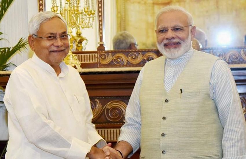 लोकसभा चुनाव को लेकर बिहार में एनडीए गठबंधन ने सीट बंटवारे का ऐलान कर दिया। (PTI)