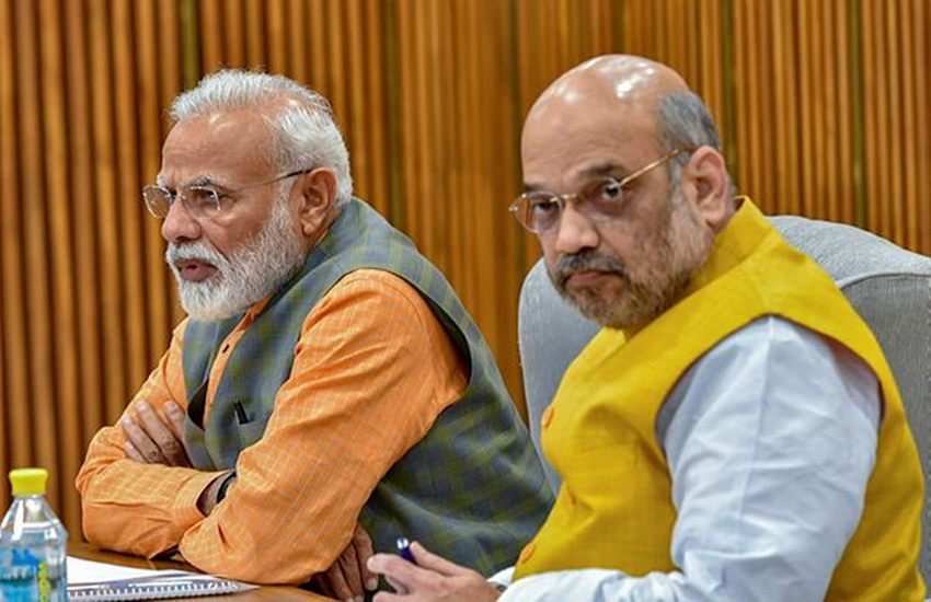 प्रधानमंत्री नरेंद्र मोदी और भाजपा अध्यक्ष अमित शाह। (Photo: PTI)