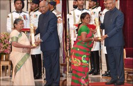 Padma awards, Padma awards list, padma list, padma awards full list, president confers padma awards, ram nath kovind padma awards, kovind awards padma awards