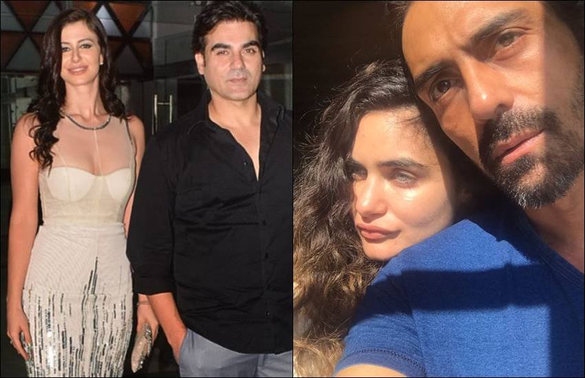 bollywood couple, farhan akhtar, arjun rampal, malaika arora khan, arbaaz khan, bollywood celebs affair, jansatta bollywood gallery