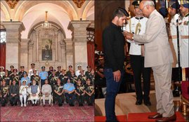 Kirti Chakra','Shaurya Chakra','Gallantry Award','Distinguished Service Decorations','Ram Nath Kovind