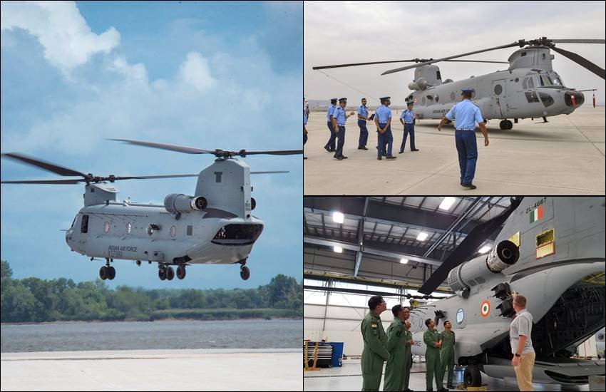 chinook, chinook helicopter, indian air force, iaf, iaf chinook, chandigarh air force station, chandigarh news, new type of aircraft