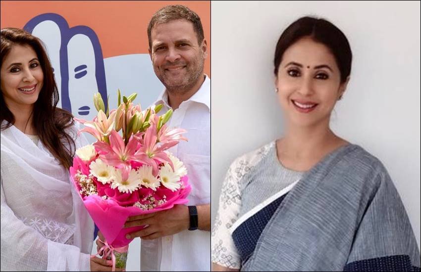 urmila matondkar, urmila matondkar congress, urmila matondkar rahul gandhi, urmila matondkar lok sabha elections, urmila matondkar mumbai north seat, election news, indian express news
