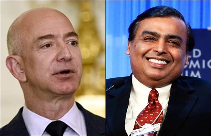 भारत के सबसे अमीर व्यक्ति मुकेश अंबानी दुनिया के अरबपतियों की सूची में भी आगे बढ़ रहे हैं। फोर्ब्स की दुनिया के अरबपतियों की सूची में वह छह पायदान की छलांग लगाकर 13वें स्थान पर पहुंच गये हैं। इस सूची में जेफ बेजोस हालांकि, इस बार भी पहले स्थान पर काबिज रहे हैं। फोर्ब्स ने कहा कि ई-कॉमर्स क्षेत्र की दिग्गज कंपनी अमेजॉन के संस्थापक, 55 वर्षीय जेफ बेजोस इस सूची में पहले स्थान पर बरकरार हैं। उनके बाद बिल गेट्स और वारेन बफेट का स्थान है। बेजोस की संपत्ति पिछले एक साल में 19 अरब डॉलर बढ़कर 131 अरब डालर हो गई। मुकेश अंबानी (61 वर्ष) की संपत्ति 2018 में 40.1 अरब डॉलर थी जो कि बढ़कर 50 अरब डालर पर पहुंच गई है। दुनिया के अमीरों में पिछले साल वह 19 वें स्थान पर थे और इस साल वह छह स्थान ऊपर चढ़कर 13वें नंबर पर आ गये हैं। हैं। बता दें कि इससे पहले 2017 की फोर्ब्स पत्रिका की अरबपतियों की सूची में मुकेश अंबानी का स्थान 33वां था। फोर्ब्स की सूची में शामिल भारत के 106 अरबपतियों में मुकेश अंबानी सबसे आगे हैं। फोर्ब्स ने कहा कि मुकेश अंबानी सबसे अमीर भारतीय हैं और पत्रिका की वर्ष 2018 की शक्तिशाली लोगों की सूची में वह 32 वें स्थान पर थे। उन्हें 2017 में ‘ग्लोबल गेम चेंजर’ का दर्जा भी दिया गया था। हालांकि, उनके भाई अनिल अंबानी इस सूची में कहीं नीचे 1349वें स्थान पर हैं। जानिए दुनिया के बाकी अमीरों की रैंक। (All Pics- Reuters/PTI)