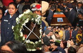 Wing commander siddarth, budgam chopper, chandigarh residence, chopper crash, Wing commander arti singh