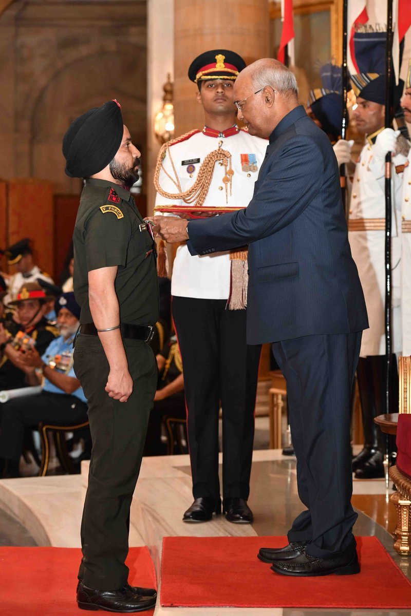 president ramnath kovid presents gallantry awards, Kirti Chakra, Gallantry awards, india News, india News in Hindi, Latest india News, india Headlines, भारत समाचार, indian army, indian navy, CRPF