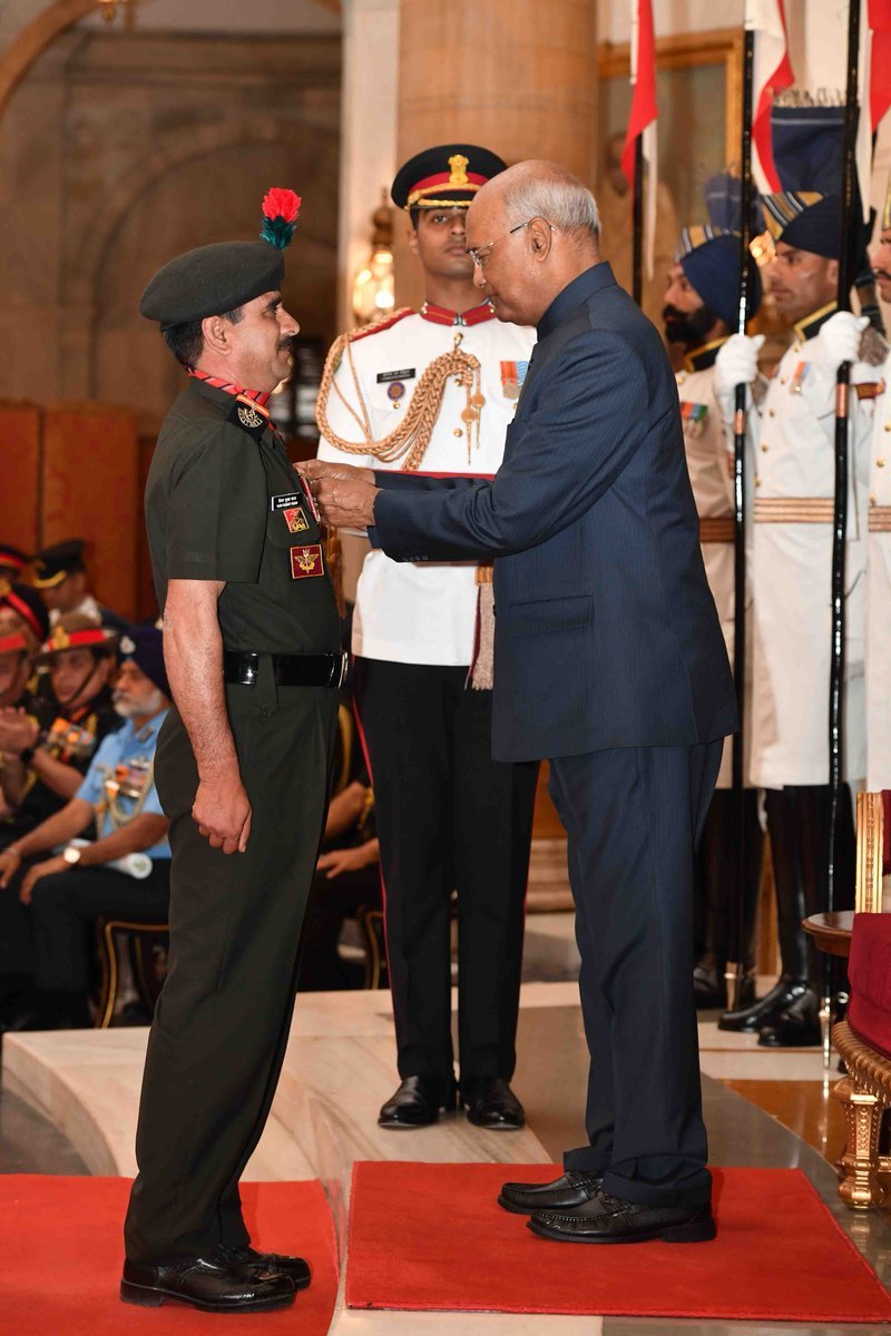 president ramnath kovid presents gallantry awards, Kirti Chakra, Gallantry awards, india News, india News in Hindi, Latest india News, india Headlines, भारत समाचार, indian army, indian navy, CRPF